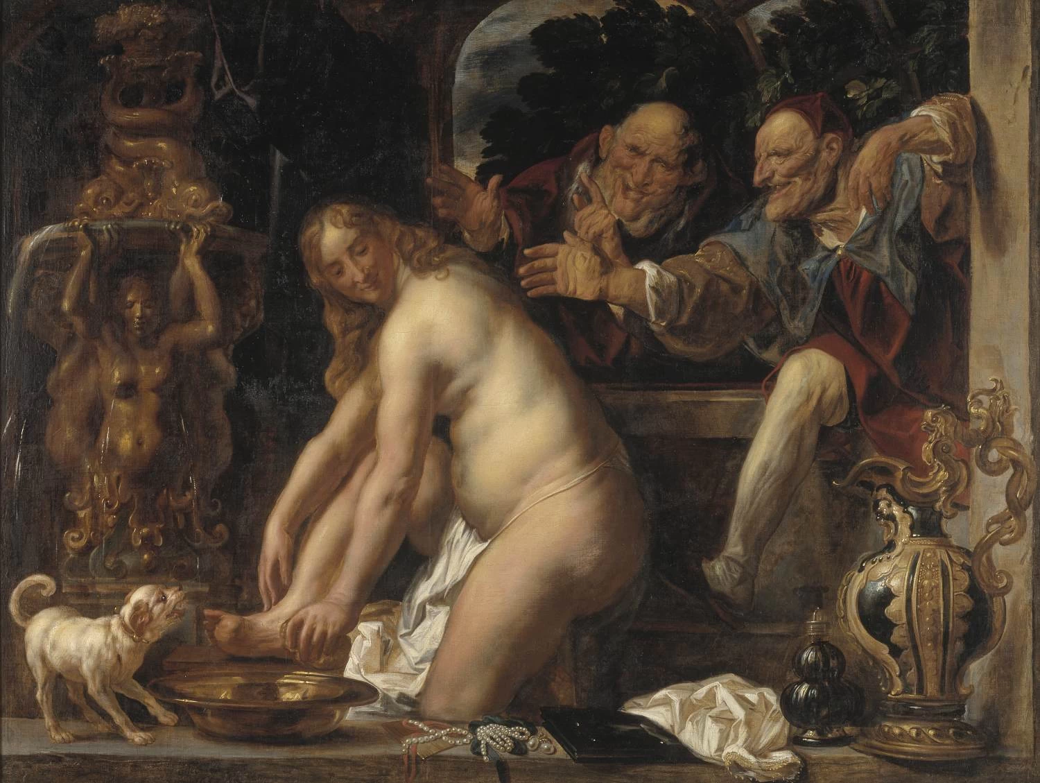 Susanna e i vecchioni - Statens Museum for Kunst, Copenhagen